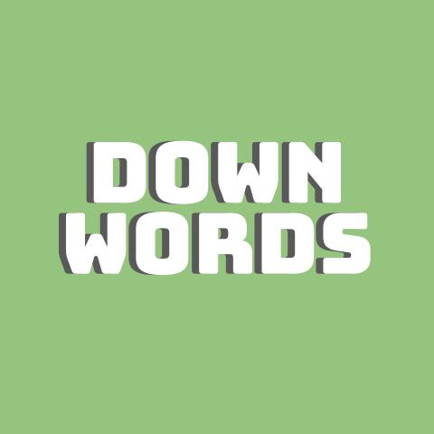 DownWords App Icon